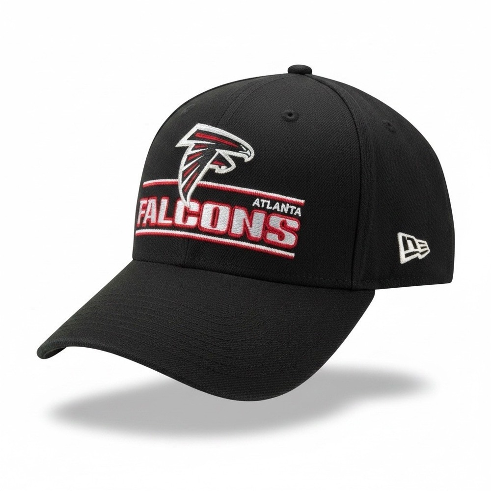 Atlanta Falcons New Era Black 9seventy Flex SnapBack Hat - Men's NFL NWT